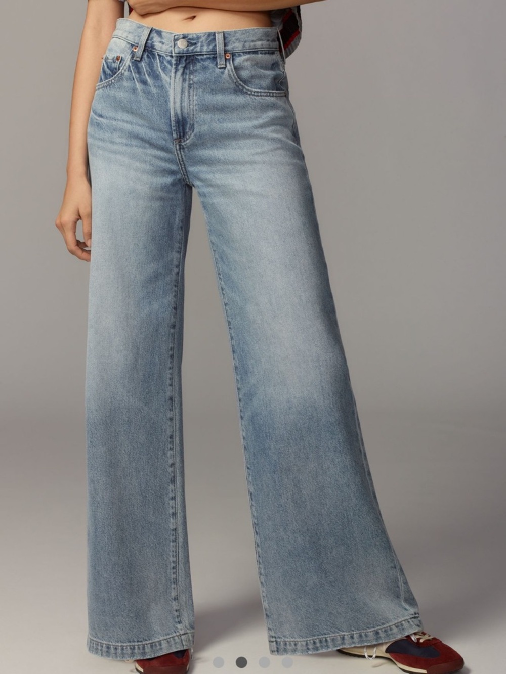 Pistola Jayden palazzo denim